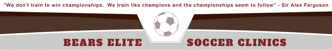 Bears Elite Soccer Clinics